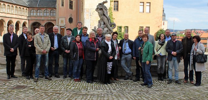 Zum Jubiläum nach Sondershausen (Foto: Karl-Heinz Herrmann) Zum Jubiläum nach Sondershausen (Foto: Karl-Heinz Herrmann)