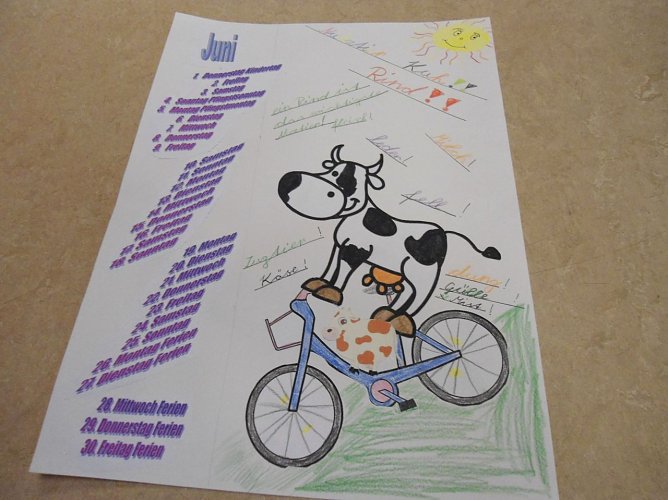 Der Kinderkeller KatzMaus nahm auch in diesem Jahr wieder an dem Sch&uuml;lerwettbewerb teil (Foto: Sabine Jacobi)