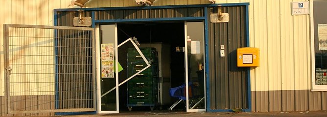 Geldautomat gesprengt (Foto: privat)