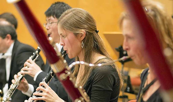 Klarinette und Bratsche im Duo (Foto: Tilman Graner) Klarinette und Bratsche im Duo (Foto: Tilman Graner)