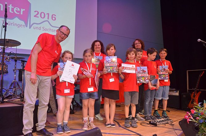 Siegerehrung im Wittenberger Stadthaus) (Foto: Johanniter/ Julian Rossig)