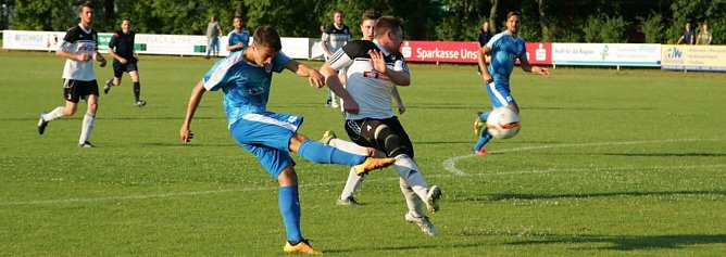 Erstes Testspiel f&uuml;r die neue Mannschaft (Foto: Robert Wisse)