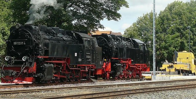 Die "Neue" wird von einem Tieflader entladen (Foto: HSB)