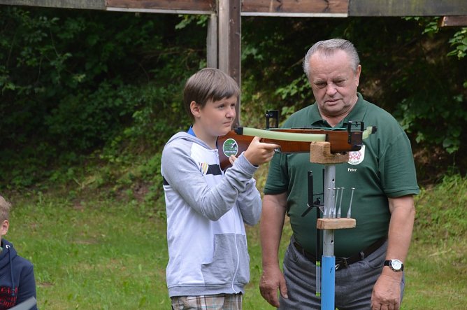 Schütze für einen Tag Ferienspiele beim SV 1900 Ellrich (Foto: Dietmar Strohmeyer) Schütze für einen Tag Ferienspiele beim SV 1900 Ellrich (Foto: Dietmar Strohmeyer)