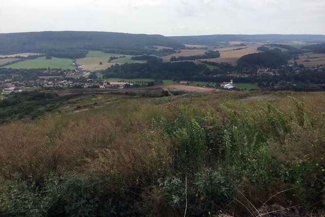 Blick von der Halde (Foto: A. Gruner)