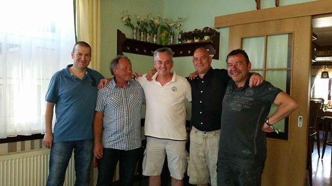 v.l.: Sven Seidel; Waldemar Benndorf, J&ouml;rg Viehst&auml;dt, Manuel Jung und Maik Schr&ouml;ter (Foto: J&ouml;rg Viehst&auml;dt)