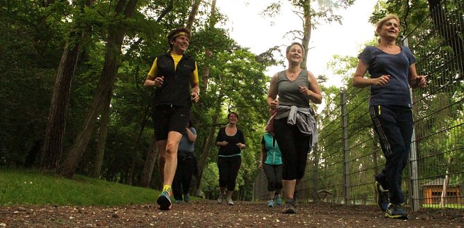 Laufen f&uuml;r K&ouml;rper und Geist - mit Sabine Schr&ouml;der lernt man wie es richtig geht (Foto: Angelo Glashagel)