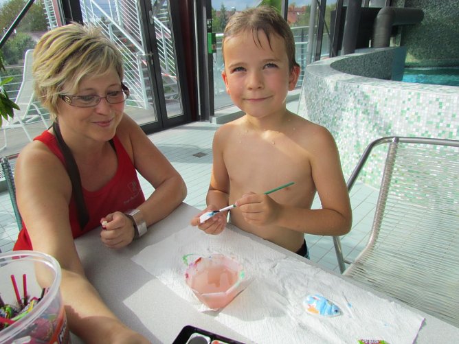 Badespa&szlig; zum Schulanfang (Foto: Badehaus Nordhausen GmbH)