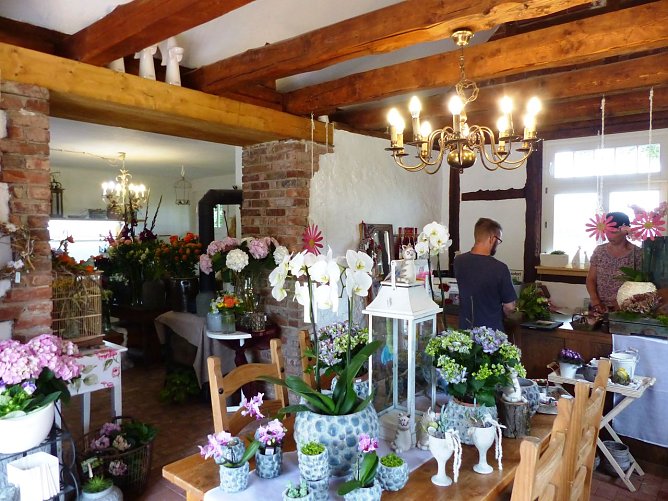 Blick in das Blumengesch&auml;ft (Foto: privat)