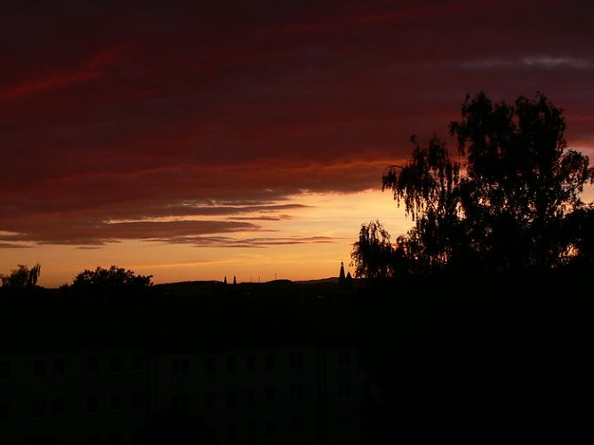 Fire in the sky (Foto: K. Knittel)