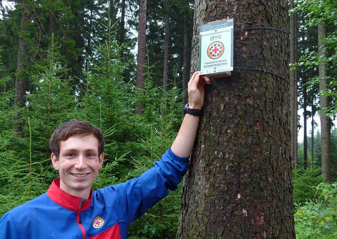 Hinweisschilder angebracht (Foto: Isabel Reuter/RVH)