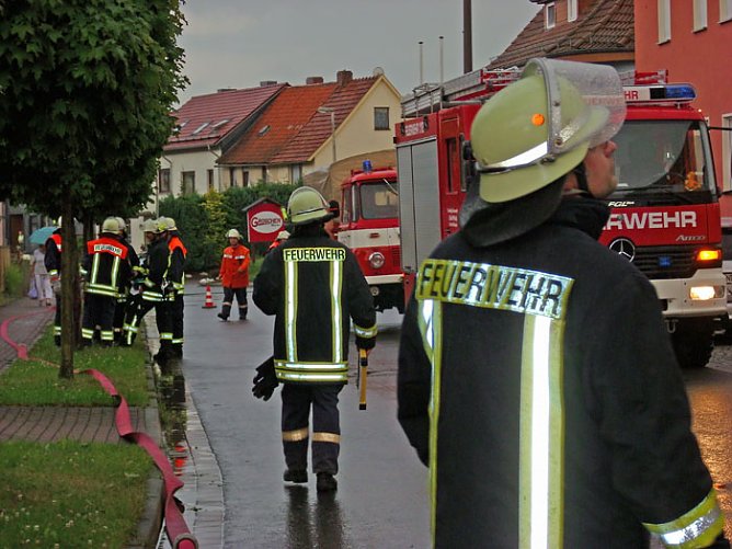 Einsatz in Ellrich (Foto: B. Recknagel)
