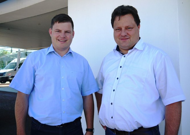 Sascha und Michael Albertsmeyer (Foto: privat)