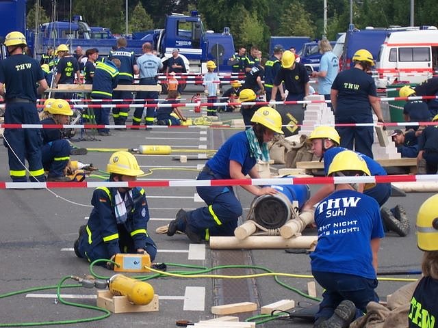 In Gera dabei (Foto: THW Nordhausen)