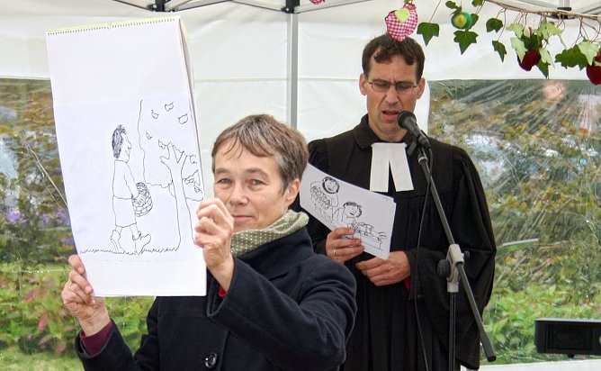 6. Apfelfest im Neust&auml;dter Hospiz (Foto: Wisch)