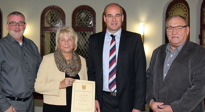 Landrat und Beigeordnete (Foto: J. Piper)