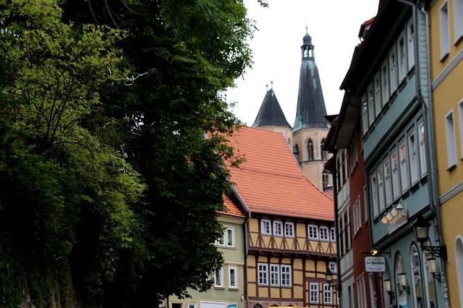 Altstadt mit Gasthaus Zum Socken (Foto: Ilona Bergmann, Pressestelle Stadt Nordhausen)