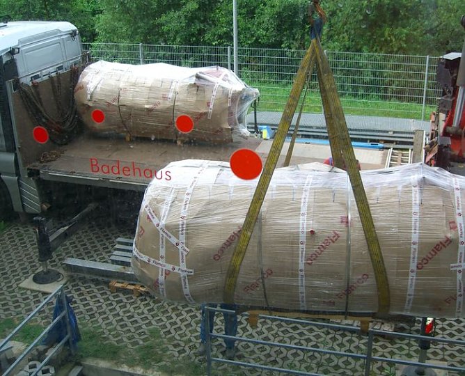 Angeliefert (Foto: Wernsdorf) Angeliefert (Foto: Wernsdorf)