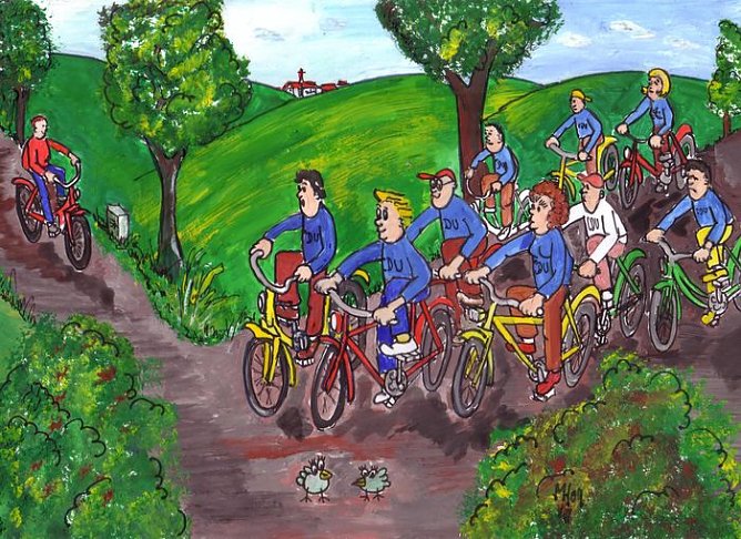 Karikatur (Foto: M. H&ouml;fer)