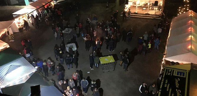 Weihnachtsmarkt in Gro&szlig;wechsungen (Foto: privat)