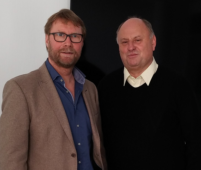 Dirk Adams (Bündnis '90/Die Grünen) zu Besuch bei Helmut Peter (Foto: Bettina Ehrhardt) Dirk Adams (Bündnis '90/Die Grünen) zu Besuch bei Helmut Peter (Foto: Bettina Ehrhardt)