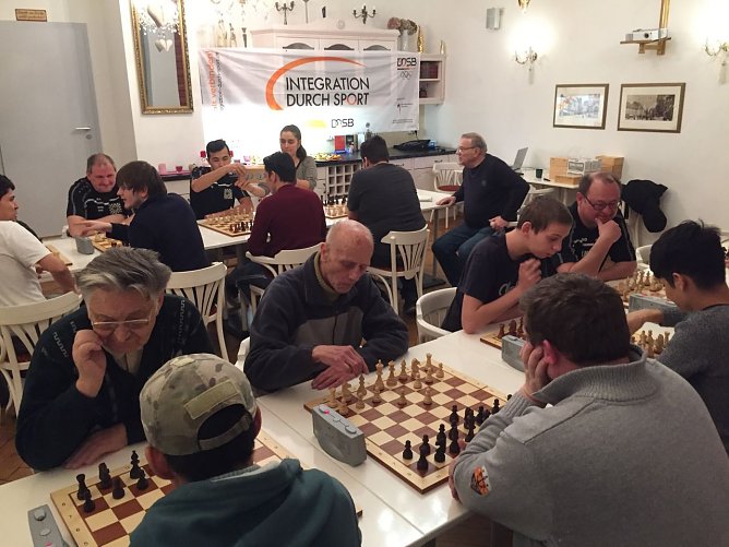 integratives Schachturnier in der Brandenburg (Foto: Kreissportbund Nordhausen)