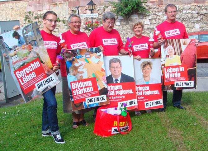 Linke Aktion (Foto: LINKE)
