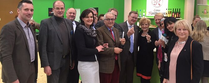 Gestern Abend auf der "Gr&uuml;nen Woche" (Foto: privat)