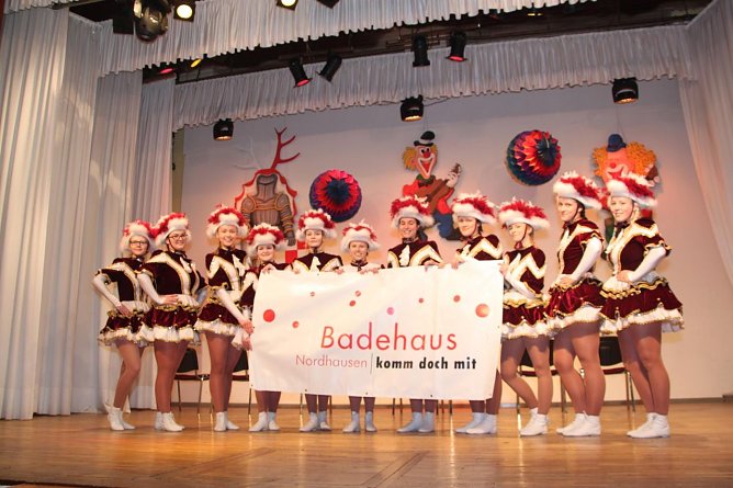 Badehaus unterstützt Bleicheröder Karnevalisten (Foto: Bleicheröder Carneval Club) Badehaus unterstützt Bleicheröder Karnevalisten (Foto: Bleicheröder Carneval Club)