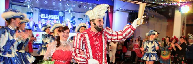 Prinz Thomas und Prinzessin Antje regieren das n&auml;rrische Volk in Ellrich. (Foto: S. Schedwill)