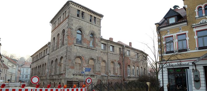 Hier wird abgerissen (Foto: nnz)