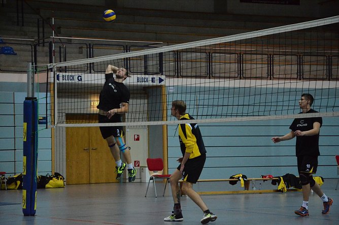 Die Nordh&auml;user Volleyballer sind am Samstag zu Gast beim SV Reudnitz  (Foto: Sandra Arm)