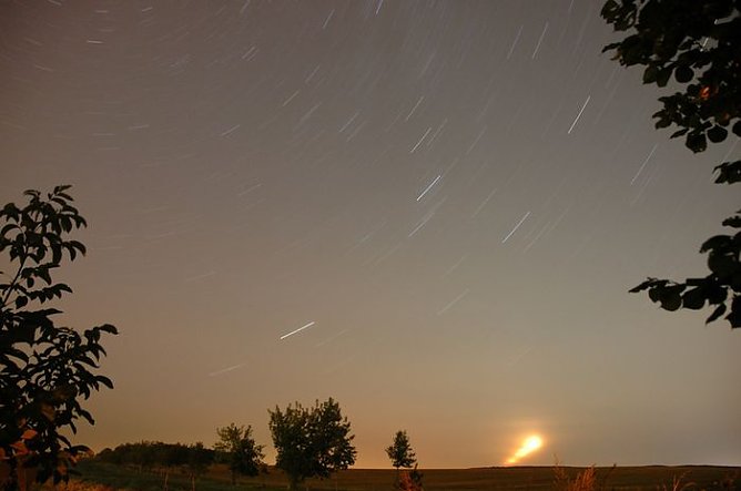 Himmelsschauspiel (Foto: F. Jeschke)