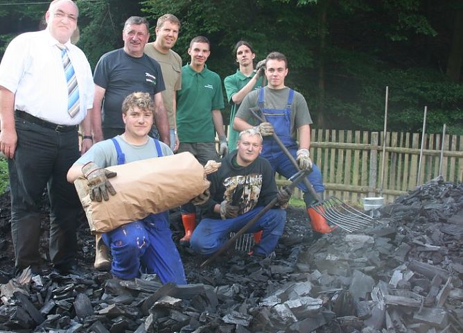 Verkohlt (Foto: Forstamt)