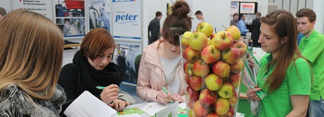 19. Forum Berufsstart in der Wiedigsburghalle Nordhausen (Foto: Angelo Glashagel)
