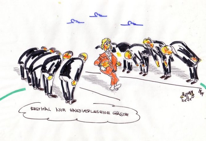 Karikatur (Foto: M. H&ouml;fer)