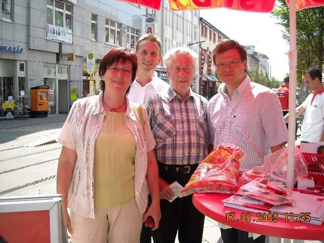 Wahlkampf in Nordhausen mit Carsten Schneider (Foto: SPD)