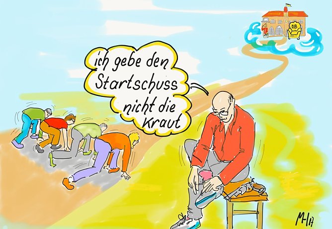 Karrikatur  (Foto: M. H&ouml;fer)