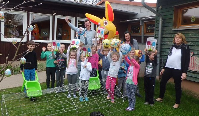 Oster&uuml;berraschung f&uuml;r die "Kleinen Entdecker" (Foto: privat)