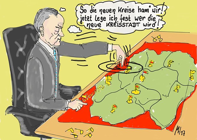 Karikatur  (Foto: Martin H&ouml;fer)