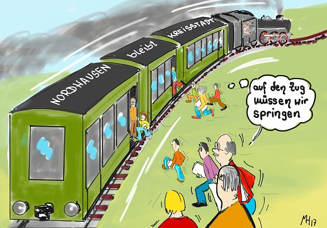 Karikatur  (Foto: Martin H&ouml;fer)