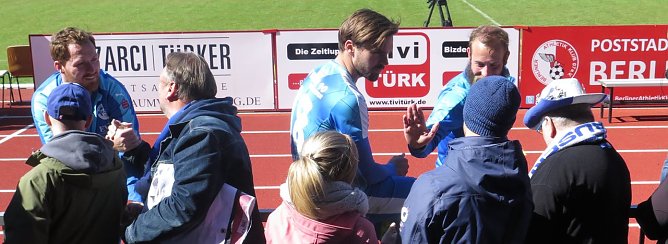 Dank an die Fans (Foto: nnz)