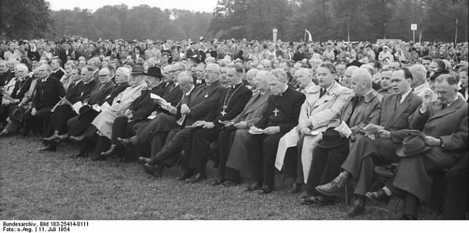 Evangelischer Kirchentag (Foto: Bundesarchiv)