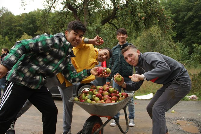 Ausgezeichnet: die Aktion "&Auml;pfel f&uuml;r Aleppo" des Nordh&auml;user Familienzentrums (Foto: Angelo Glashagel)