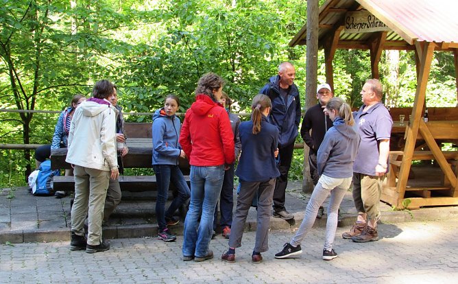 Besuch aus der Fremde in Ilfeld (Foto: L. Schubert)