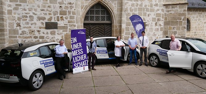 Evangelische Kirche ist elektrisch unterwegs (Foto: privat)