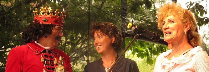 Von links: Der Roland, Witzel, Keller (Foto: nnz)