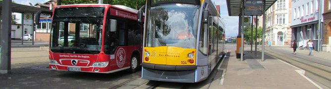 Vorkommnisse im einstelligen Bereich (Foto: Verkehrsbetriebe Nordhausen)
