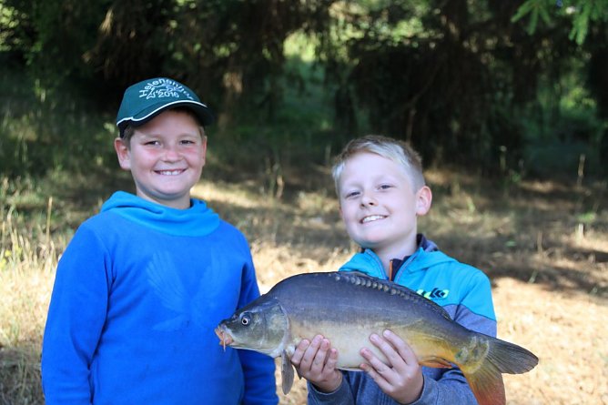 Jugendlager des Nordh&auml;user Angelvereins an den Helenhofenteichen (Foto: Angelfischereiverein Nordhausen)