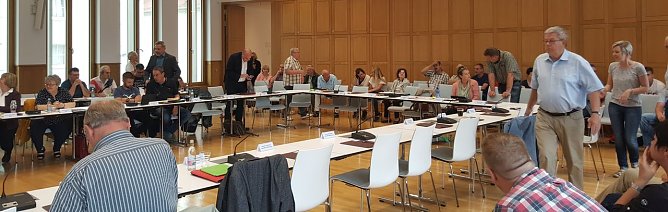 Blick in den Ratssaal (Foto: nnz)